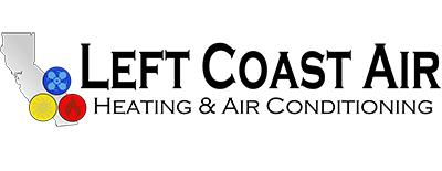 Left Coast Air Heating & Air Conditioning logo